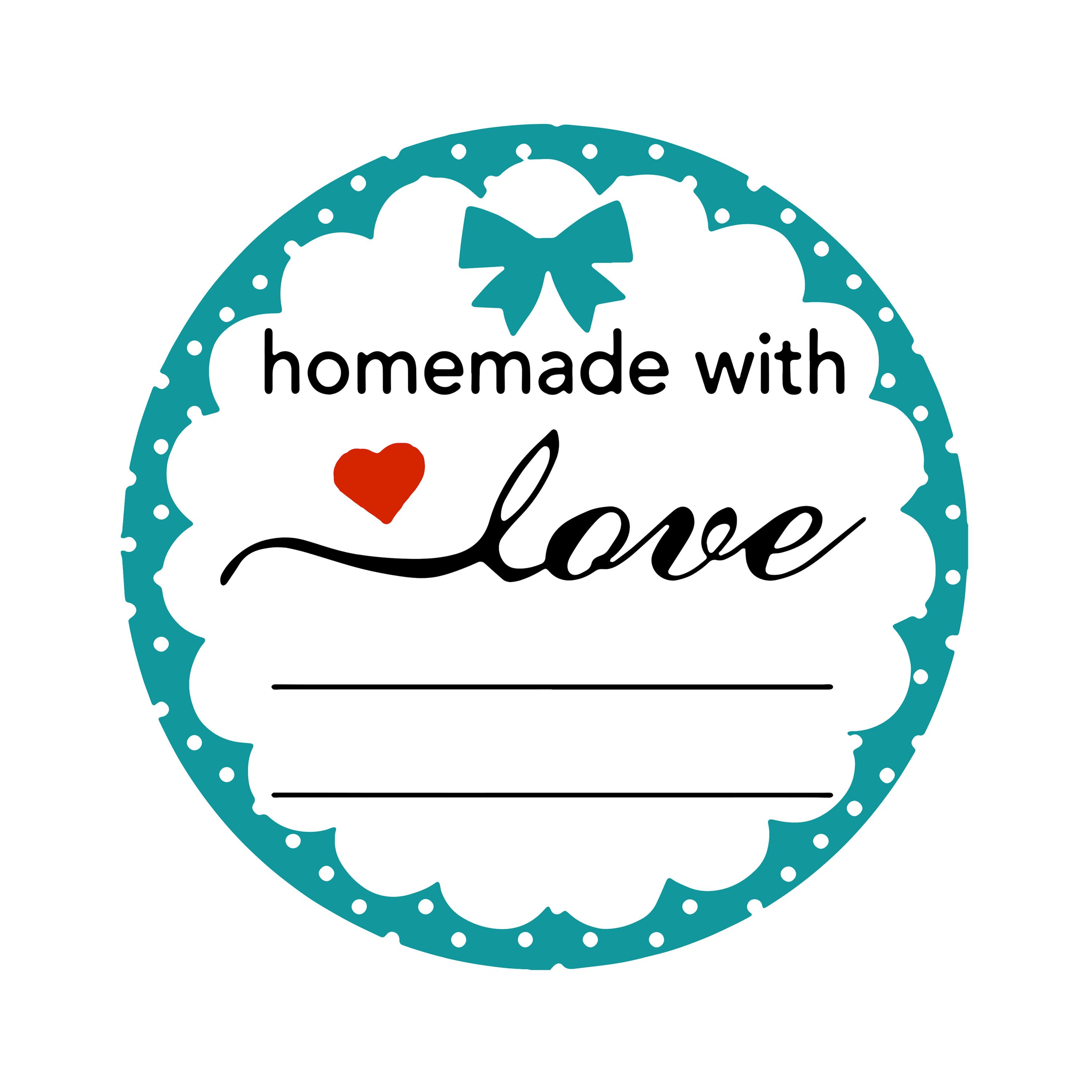 500Pcs/Roll Thuis Gemaakt Met Liefde Stickers Seal Labels Voor Familie Hand Made Decor Sticker Labels Voor bruiloft Envelop