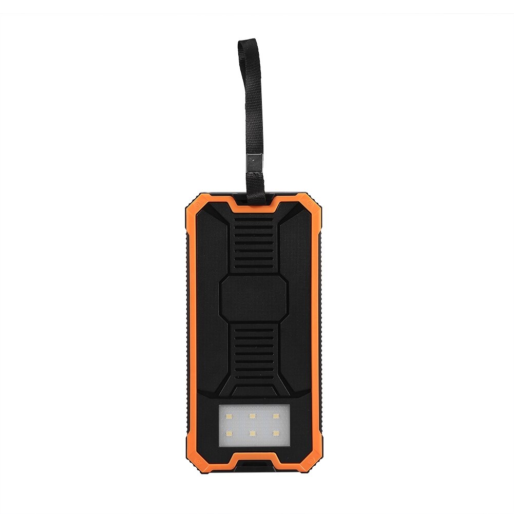 Panel de alimentación Solar con puertos USB duales, estuche de carga rápida, estilo conciso y Voge, Kits de bricolaje, batería de 20000mAh, no incluida