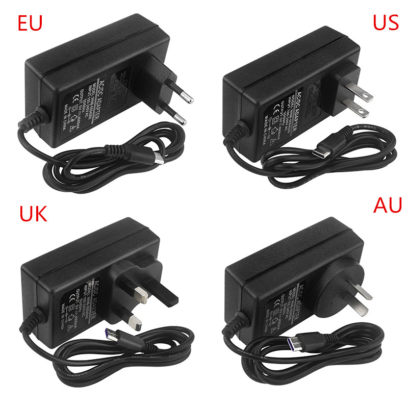 Jetson Nano 5V 4A Power Supply Type C DC Input 100-240V CE Power Adapter US EU AU UK Plug for NVIDIA Jetson Nano 2GB Orange Pi