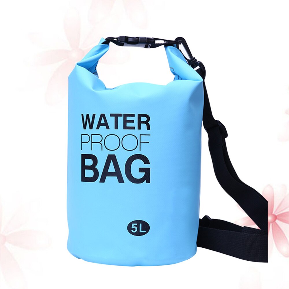 5L Dry Bag - Waterproof PVC Mesh Fabric - Inflatable Boating Buoy for Kayak, Rafting, Swimming