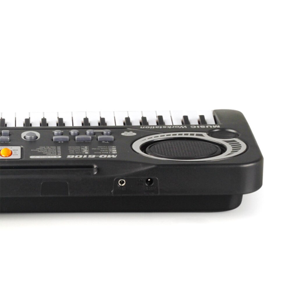 Children 61 Keys Electronic with Microphone Electric Piano Educational Electronic Keyboard with US Plug