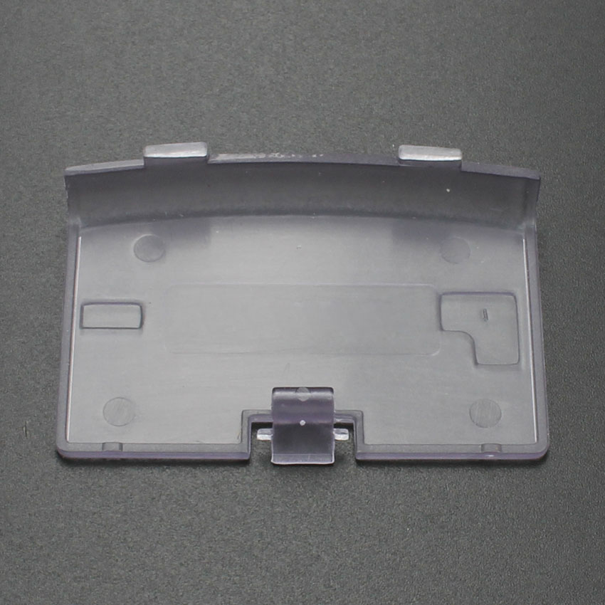 YuXi Batterij Deksel Deur Vervanging Voor GBA Back Door Case Voor Nintendo Gameboy Advance: Clear purple