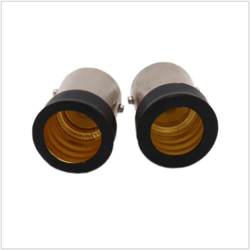 B15D naar E14 / E12 Adapter Converter Lampadapter Socket B15D naar E12/E14 Gloeilampadapter Converterhouder, Wit, Zwart
