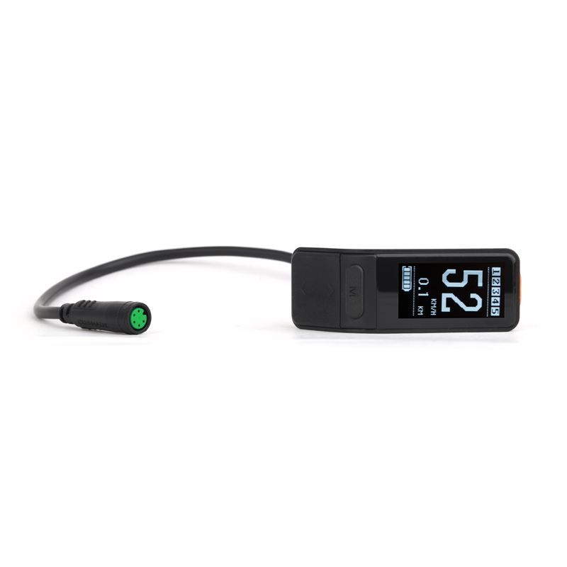 SW102 Mini LCD Display Speed Battery Power Indicator For Electric Bicycle Bafang 8FUN Mid Hub Motor 36V 48V 52V 60V 750W E-bike