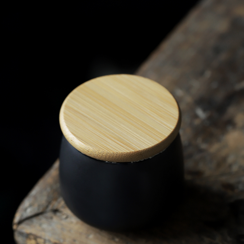 Ceramic Tea Caddies tea bag storage box smell proof container tea storage tea organizer canister set kitchen D166: C