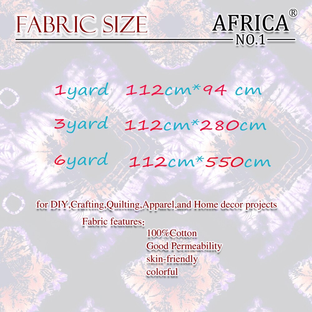 Afrikanischen Traditionellen Stil ankara Rell Wachs Stoff Druck Baumwolle Stoff für NäHenne für Diy für Kleid AFRIKA Nein.1