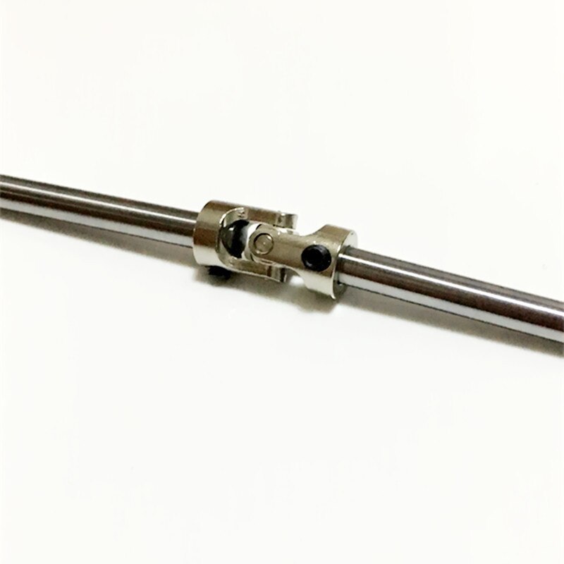 1Pcs Metalen Kruiskoppeling Koppeling 2/2.3/3/3.17/4/5/6Mm Boot Auto As Koppeling Motor Connector Met Een Moersleutel