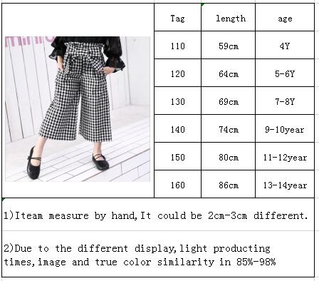 Filles été coton Shorts décontracté été enfants vêtements bébé filles vêtements Plaid Bow large jambe Shorts 6 8 10 12 14 ans