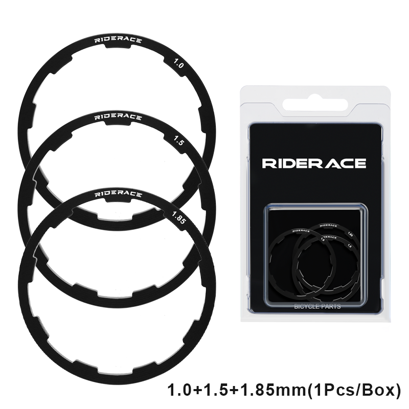 Arandela de buje de bicicleta, junta de 1/1, 5/1,85/2/2,18/2,35mm para 7 8 9 10 11 velocidades, espaciador de volante de Cassette para bicicleta de montaña y carretera, 3 uds.