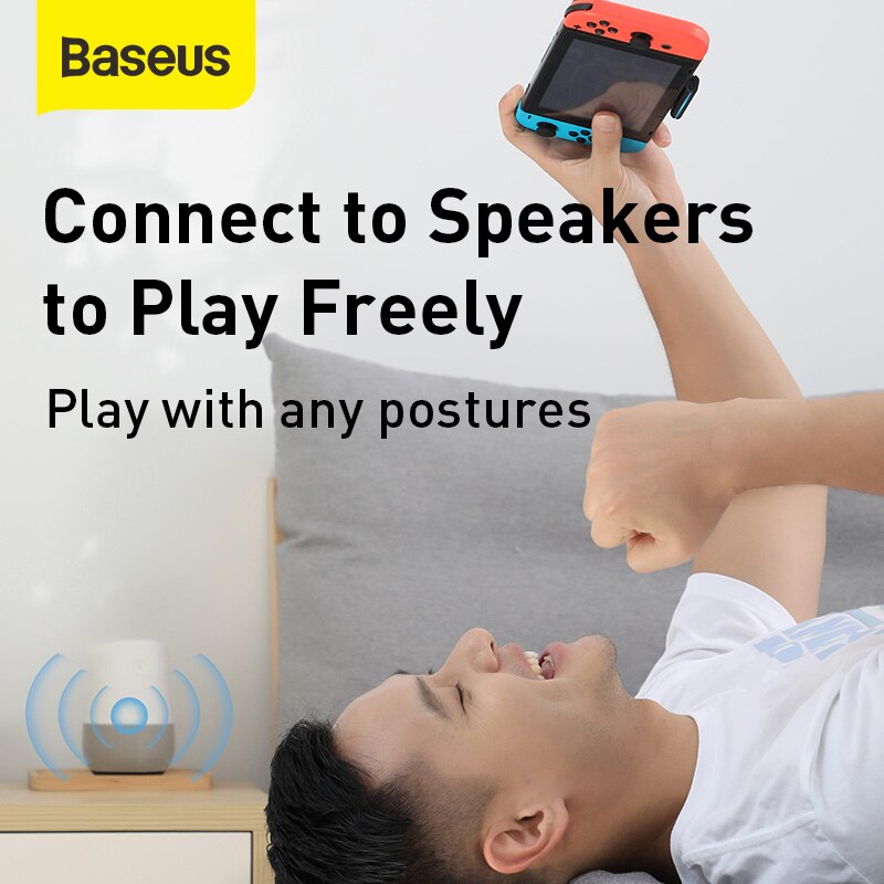 Baseus Wireless Bluetooth Transmitter V5.0 Receiver For Nintendo Switch 18W Fast Charge Low Latency Type-C USB Wireless Adapter
