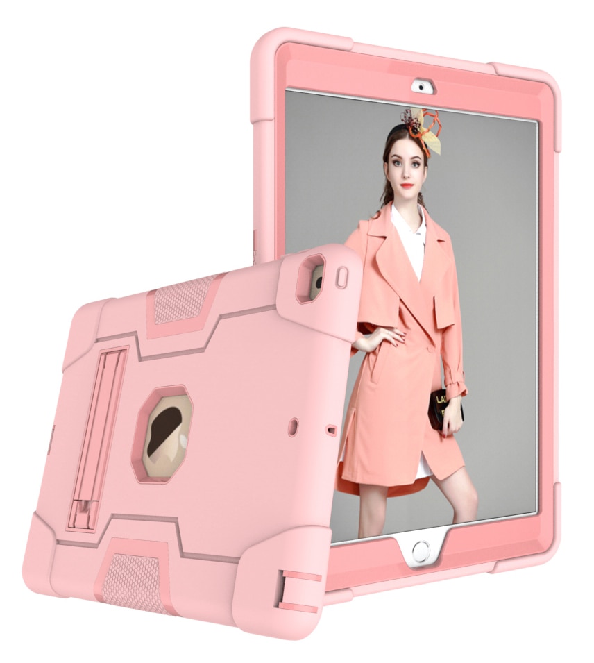 Heavy Armor Shochproof kids Silicone Cover case for iPad 10.2 7 7th Gen A2198 A2200 A2197 10.2" Tablet Funda Capa