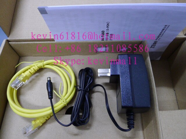 ZTE GPON terminal ZXA10 F660 V3 FTTO wireless ONT With 4 LAN and 2 voice ports + WIFI, English setup . FiberCore