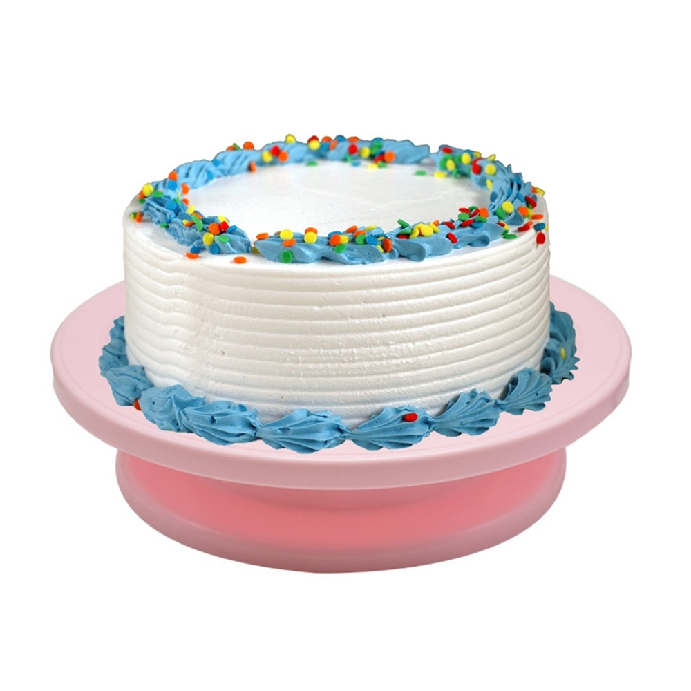 Gâteau plateau tournant anti-dérapant rond gâteau support gâteau décoration outils gâteau rotatif Table cuisine bricolage Pan cuisson cuisine outils