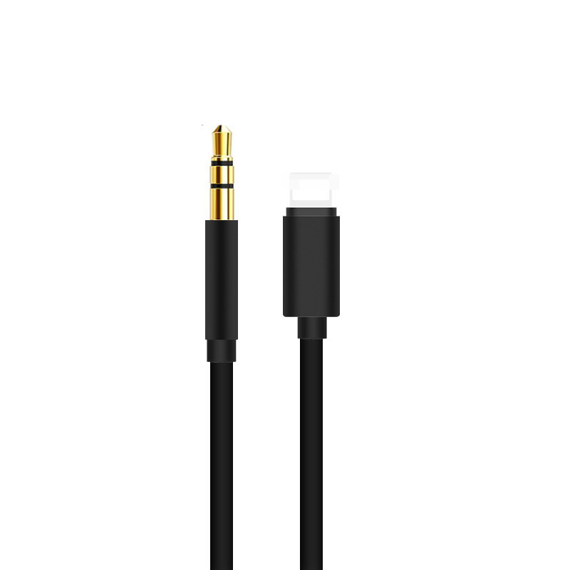 Car Audio Kabel Lightning Naar 3.5Mm Jack Aux Audio Hoofdtelefoon Kabel Auto Converter Voor 7 8plus11Pro Xs Max Auto aux Kabel