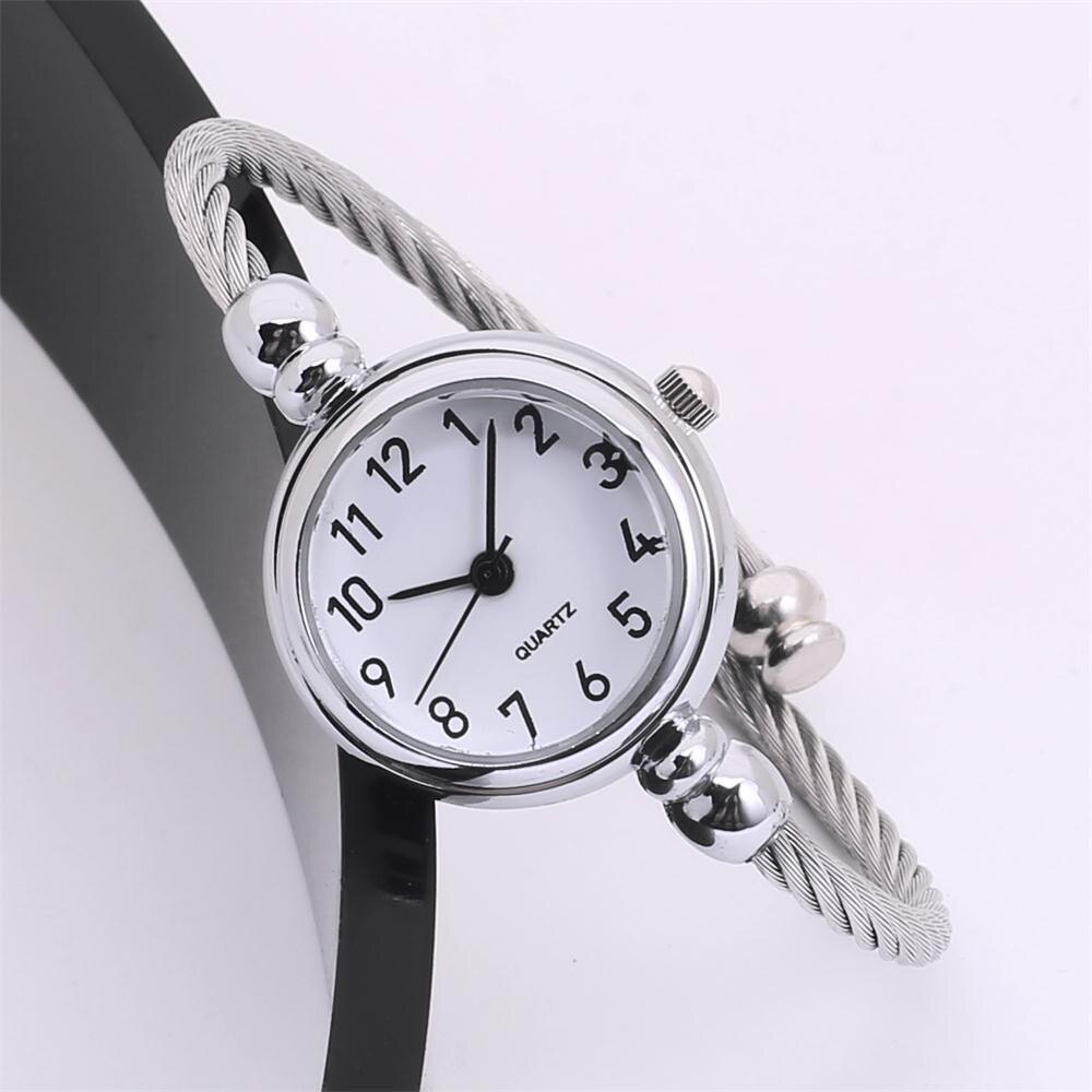 Waches Women Quartz Stainless Steel Glass Life Waterproof Distinguished relojes para mujer zegarki damskie montres femmes: D