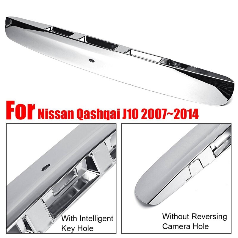 Chrome Car Rear Tailgate Boot Lid Handle for Nissa... Grandado
