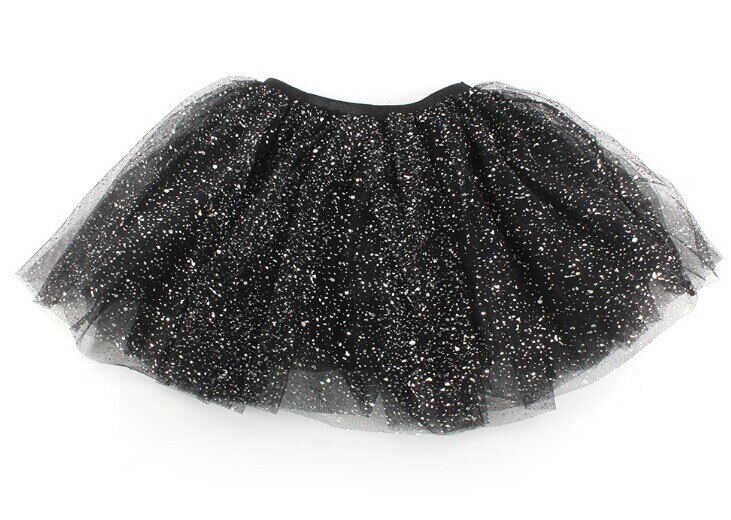 Baby Girl Clothes Pink Tutu Skirt Kids Princess Girls Skirt Ball Gown Pettiskirts Birthday Party Kawaii Skirts: Black