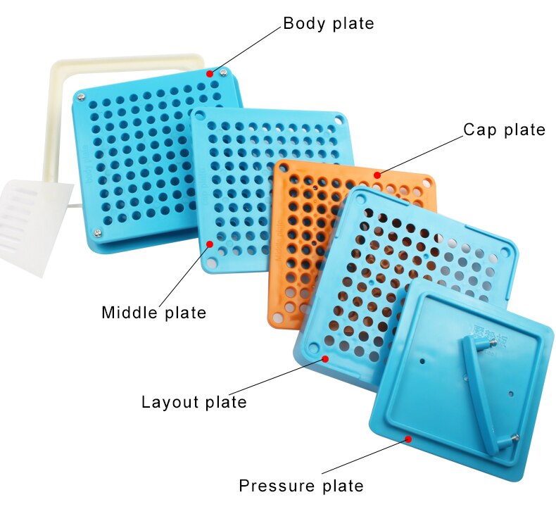 0#/1# capsules filler tools 100 holes manual capsule filling machines size 0 Encapsuladora manual Pharmaceutical Capsules Maker