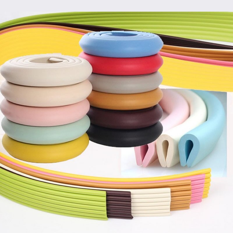 1pc baby bumper strip baby veiligheidshoekbeschermer glazen tafelrand hoekbeschermers meubelrandbeschermer botsingsbeschermer  fh04