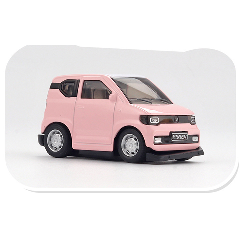 Automatic Back And Forth Car Model Toy Pull-back Vehicle Mobile Vehicle Van Model Kid Mini Cars Boy Toys Christmas: Pink