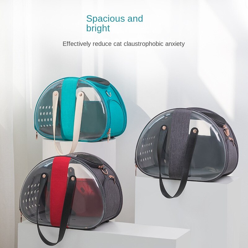 Mochila con cápsula espacial para gato, bolso de viaje, para perros pequeños, suministros para gatos