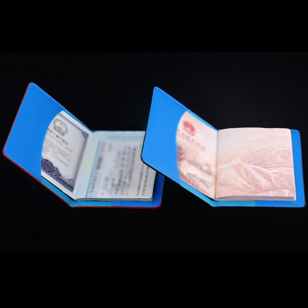 Water Proof Passport Holder ID Card Credit Card Holder 1PC Travel Passport Cover Multi Colors Passport Case Card Wallet