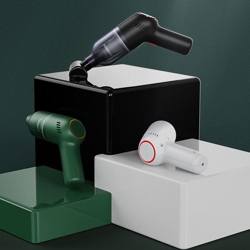 Household Vacuum Cleaner Mini Handheld Auto Mites Removal Vacuum Cleaner with 4500Pa Powerful Suction For Home & Car & Office