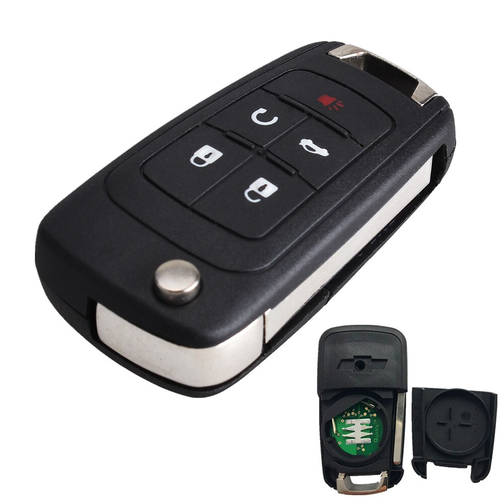 Car Remote Key for Chevrolet 2/3/4 /5 Buttons 433MHz Remote Control Alarm Fob with ID46 Chip Car Vehicle Remote Key Fob