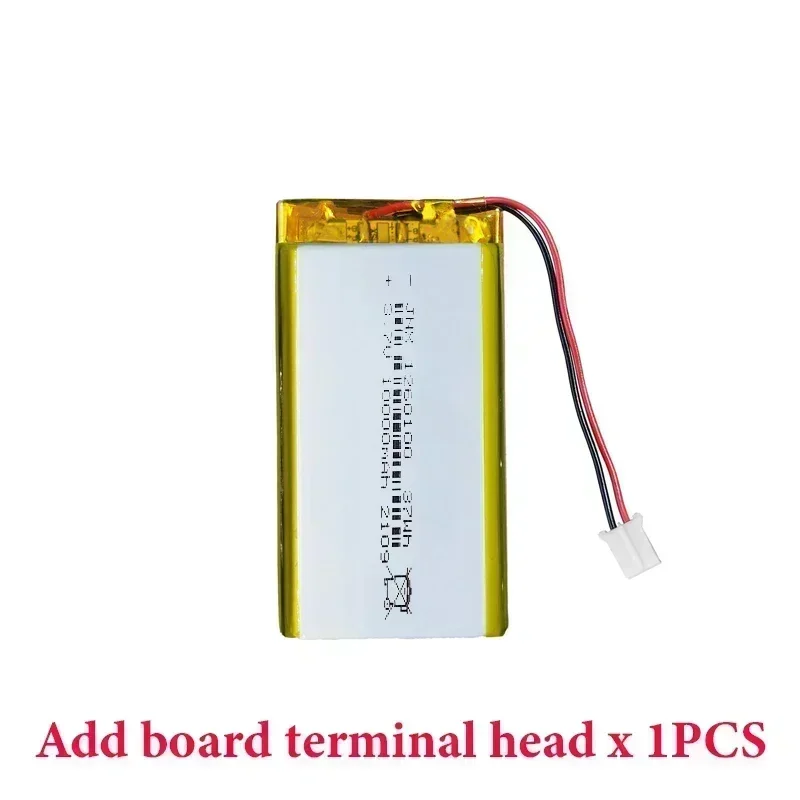 3.7V 10000mAh 1260100 Lithium Polymer Li-Po Li Ion... – Grandado