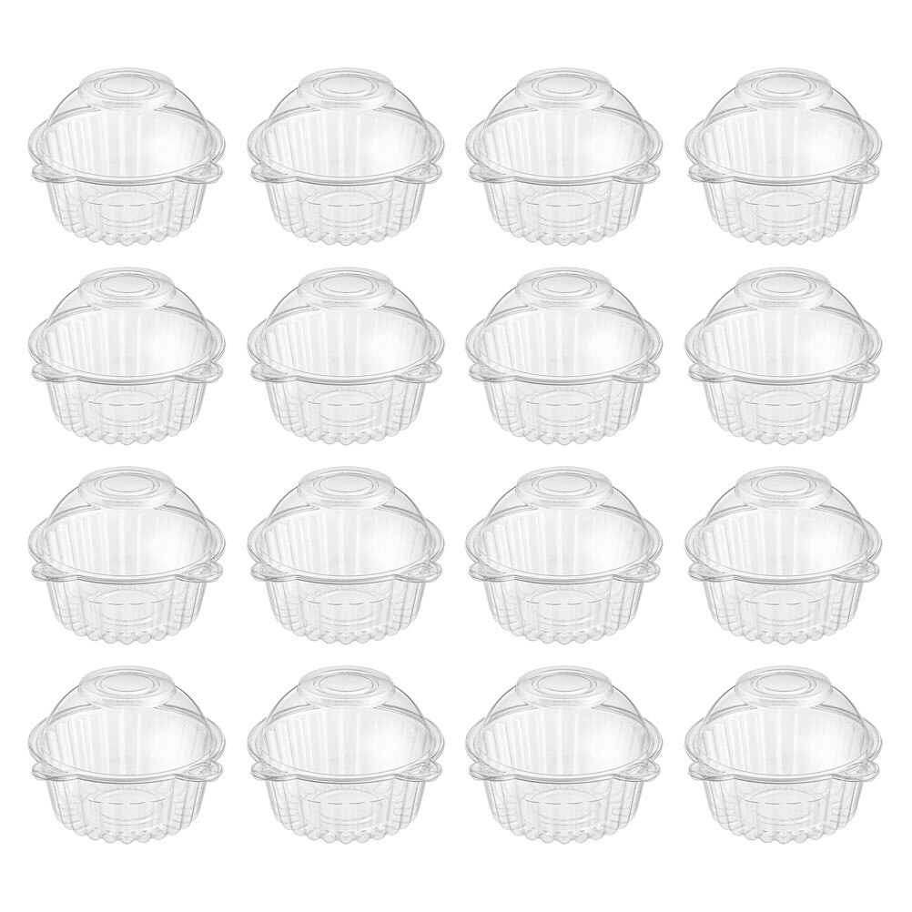 50pcs Cake Storage Case Cake Carrier Container Fresh Keeping Box Cake Packaging Box: Default Title