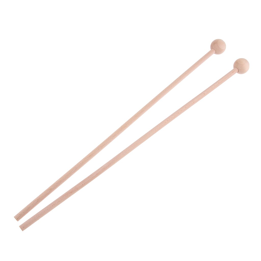 1 paar Holz Zunge Trommel Stock SchläGel Hank Trommel Xylophon Glockenspiel SchläGel Schlagzeug Instrument Zubehör