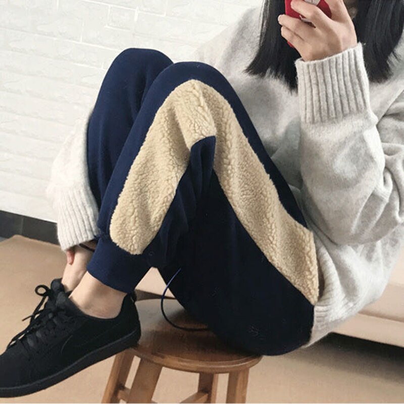 928 # Winter Dicke Warme Plus Samt Mutterschaft Hosen Sport lässig Thermische Vlies Bauch Jogginghose für Schwangere Frauen Schwangerschaft