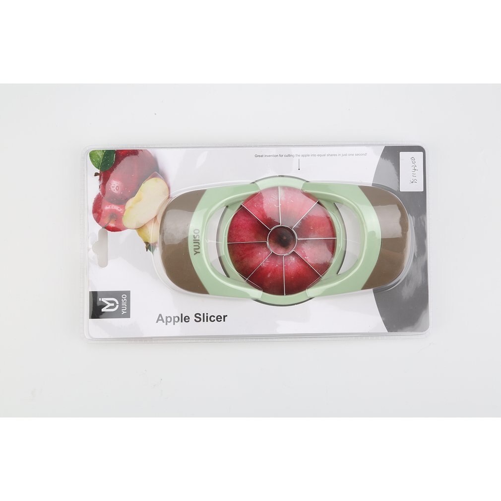 VINTORKY - Cutter à Fruits Multifonction - Coupe Pommes, Poires, Légumes En Secondes - Noir - Design Ergonomique - 8