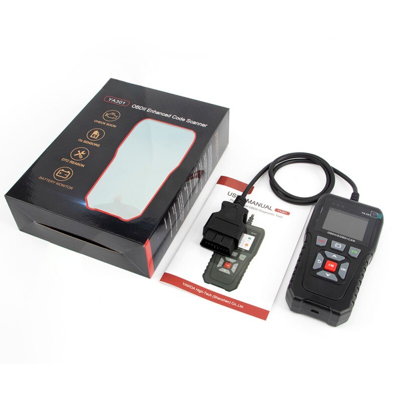 Code Reader Scanner Multifunctional Automobile Engine Code Reading Card Support Battery Check Brake Oil Testing Diagnostic Tool