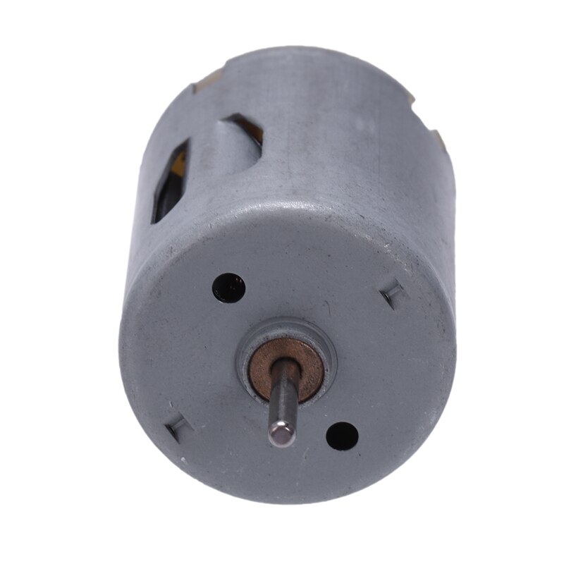 5000 Rpm 6V High Torque Cilinder Magnetische Elektrische Mini Dc Motor Zilver