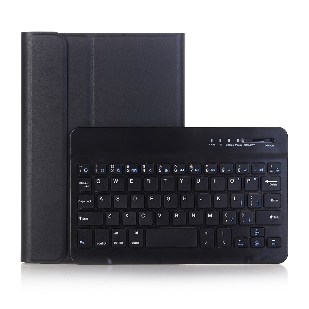 Bluetooth Wireless Keyboard Case Voor Ipad Mini 5 7.9 ''Cover Met Potlood Houder Puleather Case Keyboard Cover Voor mini 5