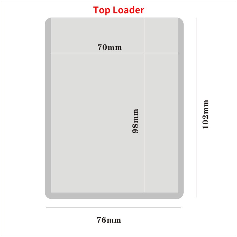 35pt gennemsigtige toploader hd film pvc kortholder nba star kortholder magisk kortspil konge beskyttende etui hård kortholder