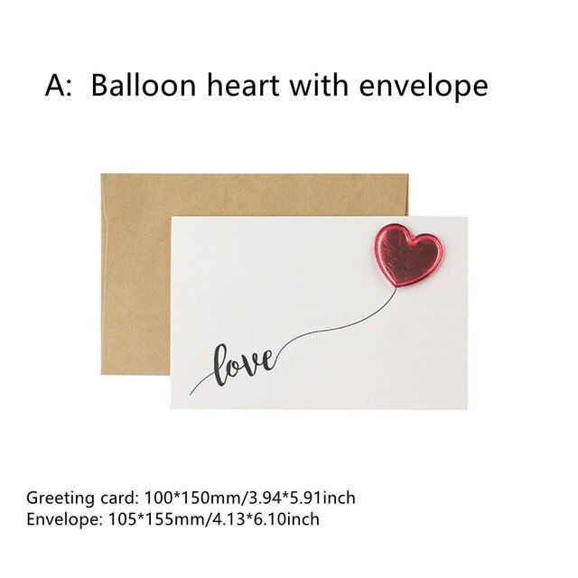 Kaarten Valentijnsdag Liefde Postcard Uitnodiging Wenskaarten Anniversary Voor Haar Valentijnsdag Card: A