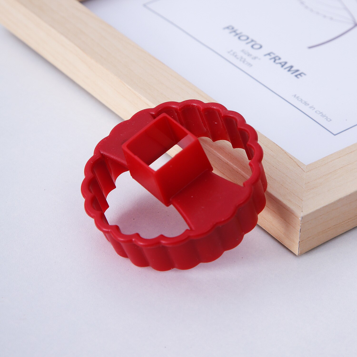 6 stk gør-det-selv kageudstikker sæt kage dekorationsværktøj fondant udstikkere runde kage udstikkere multifunktionel fudge bageform