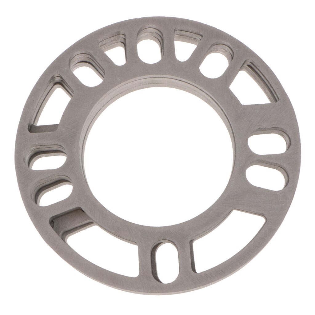 4 Uds 5mm rueda de coche espaciador placa de cuñas Universal para 5x100 5x108 5x112 5x114,3 de aleación de aluminio de 135/75mm