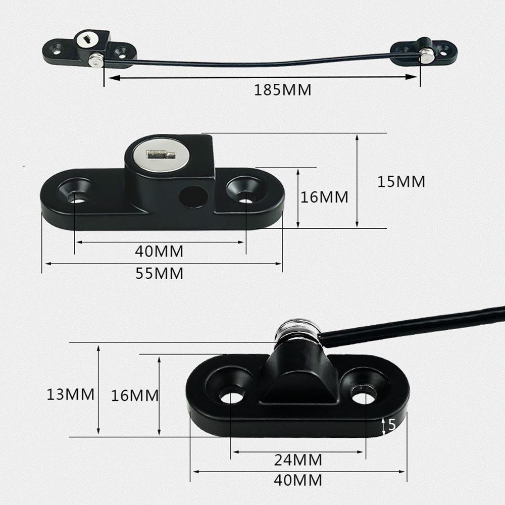 Zabezpieczenie przed dziećmi blokada okna zabezpieczenie przed dziećmi osłona na okno blokada dziecięca blokada bezpieczeństwa niemowląt na ograniczniku okna dla domu