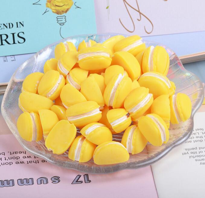 Décorations macarons Kawaii en résine, embellissements pour Scrapbooking, accessoires de bricolage, artisanat, 20 pièces/lot: 02