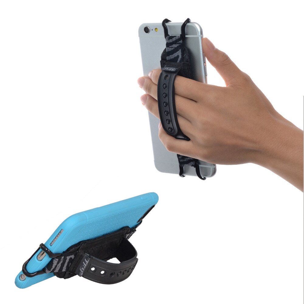 TFY Smartphone Beveiliging Hand Strap Houder met Riem-Stand voor iPhone, Smasung Telefoons en Andere Telefoons