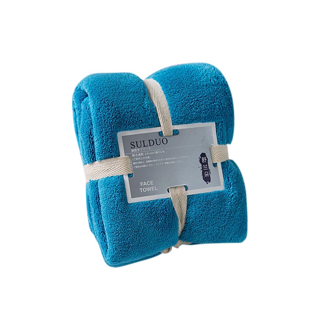36 X 80 Cm Flannel Fleece Throw Blanket Soft Oversized Extra Large Bath Towels Daily Use Christmas Bedspread d#: Lake blue