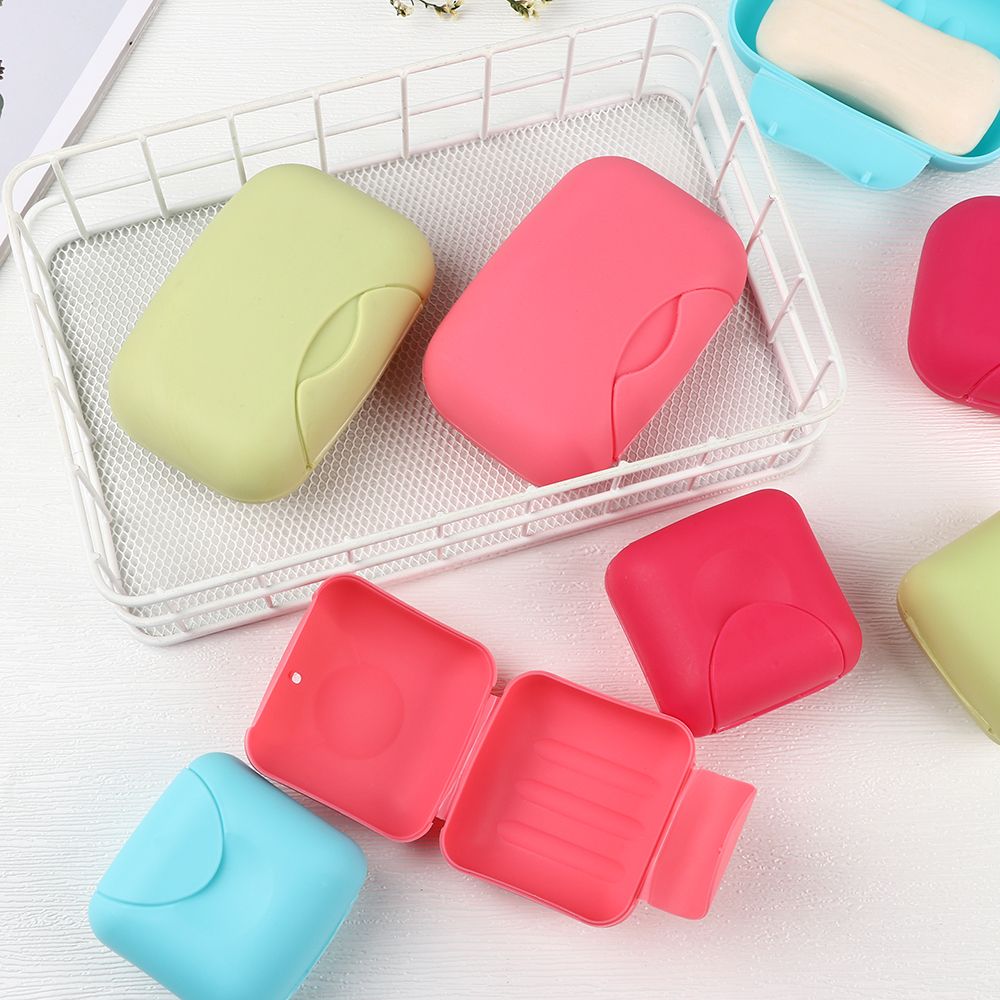 Coperchio della scatola custodia per sapone in plastica da viaggio impermeabile portasapone portasapone contenitore portasapone