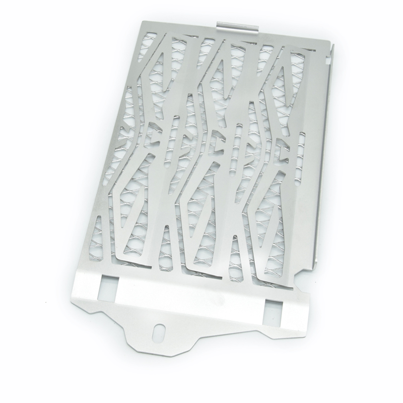bike GP Stainless Steel Radiator Guard for BMW R1200GS/ Adventure 14-ON Silver With grid