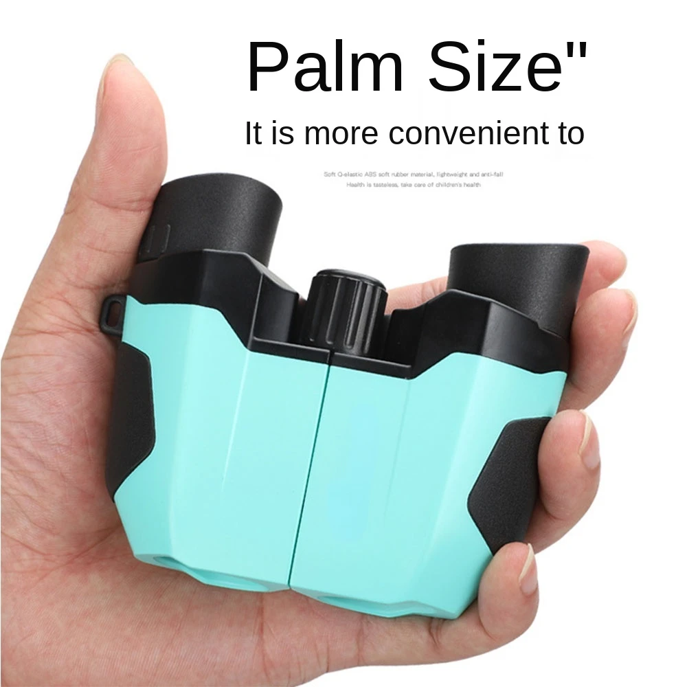 HD Binoculars Little Paul 10x22 Children's Outdoor Portable Binoculo High Power Waterproof Camping Travel
