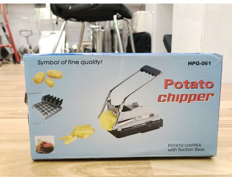 Potato Cutting Machine Stainless Steel Non-slip French Fries Cutter Home Use Potato Slicer Chopper Cucumber Carrot Kitchen Tool