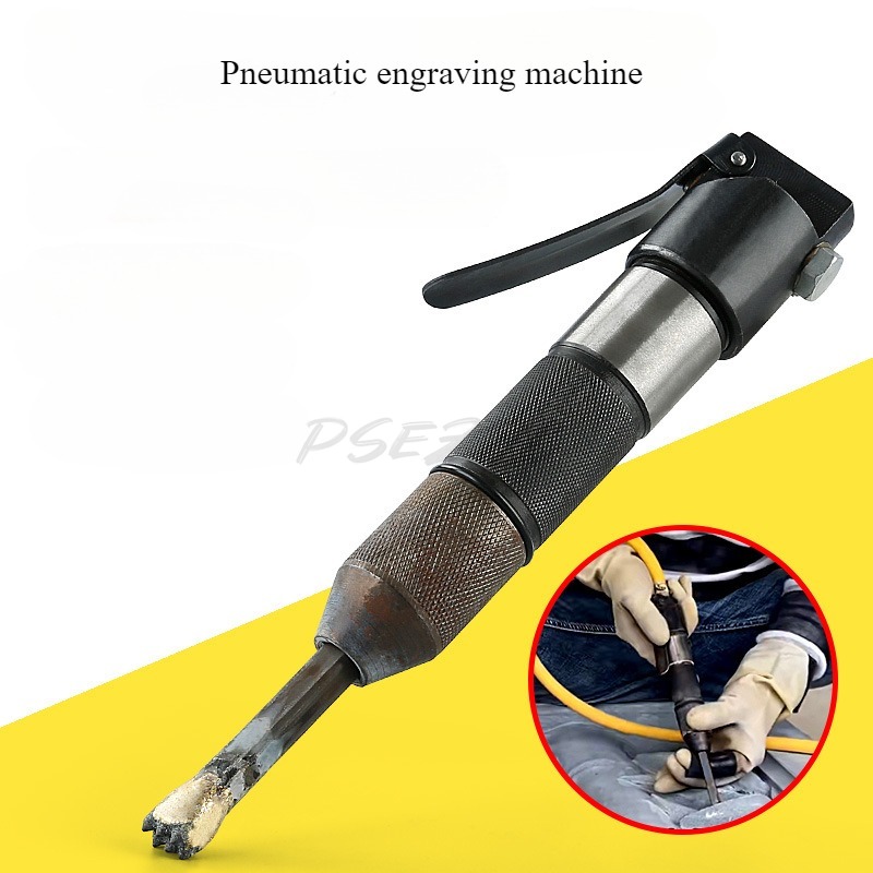 Pneumatic Carving Machine Stone Processing Carving Pen Alloy Knife Tail Chiseling Trimming Duck Head Stone Carving Tool