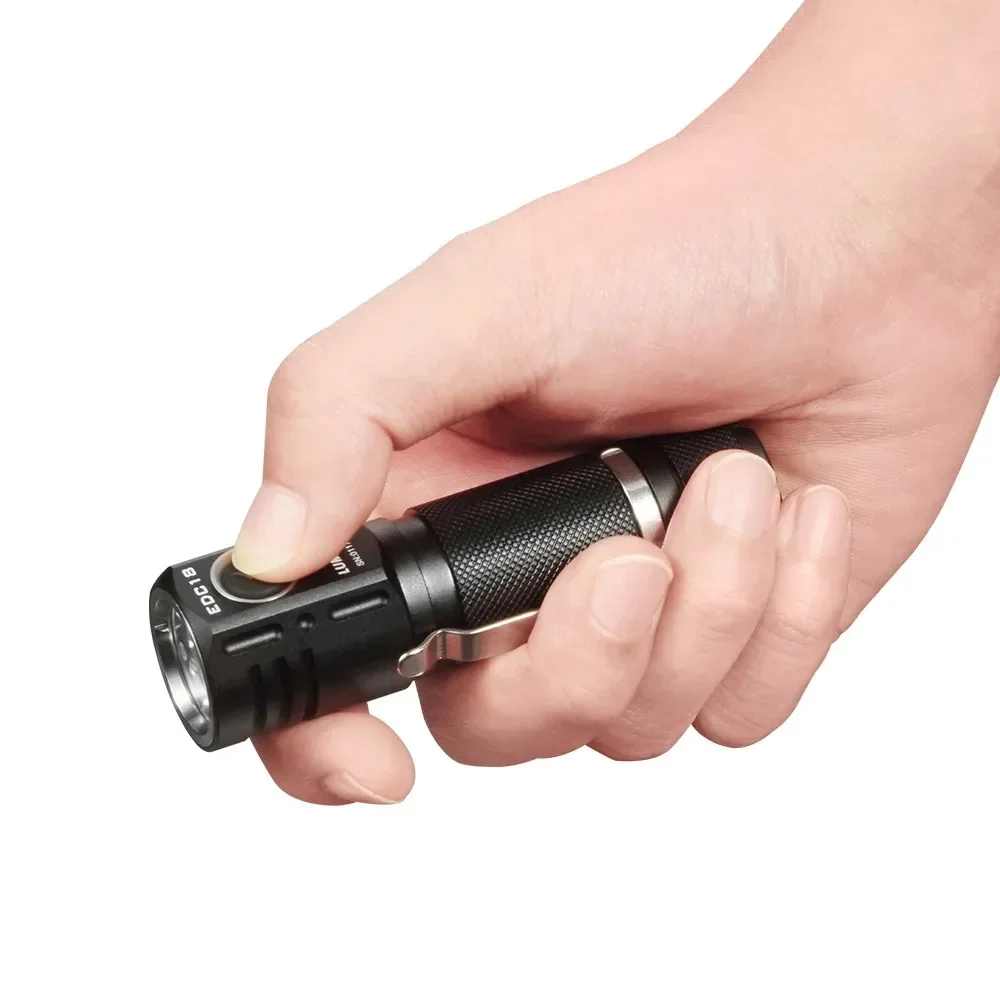 18650 Flashlight Lumintop EDC18 with triple LED TIR optical lens 2800 lumens outdoor flashlight camping EDC flashlight